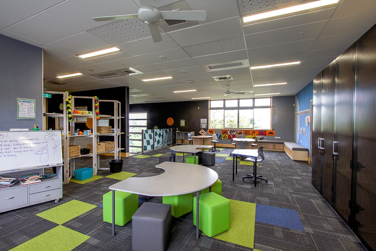 T&R Interior Systems - Study - Riverhead School